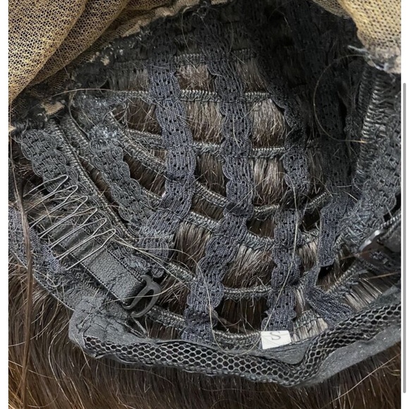 HD Lace Front Wig - 100% Human Hair. Brown. 14" Custom made - Picture 3 of 4